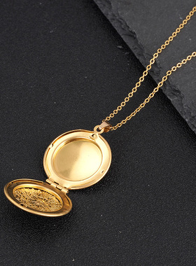 亚马逊跨境不锈钢银金色女款项链