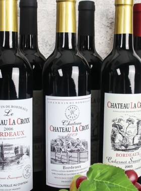 红酒酒柜展厅摆件仿真道具高档软装饰品空瓶葡萄拉菲摆设酒吧设计