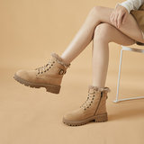 达芙妮马丁靴短靴劵后69元包邮