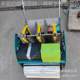Hand-pushed large planting machine garlic, agricultural garlic on-demand planting machine 6 garlic fertilizer and planting YL-BZJ planting machine