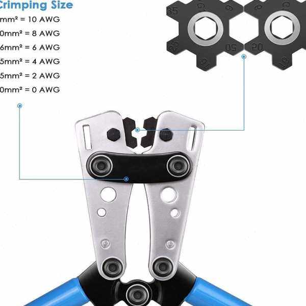HX-50B Tool SC JG Terminal Crimper Y.O Manual Cold Pressing End Pliers OT Copper Aluminum Nose Cable Crimper