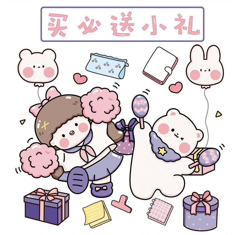 覆古风毛绒熊少女心蕾丝边手帐本文具套装女生笔记本日记活页手账,淘宝优惠券,粉丝福利购,淘宝优惠卷