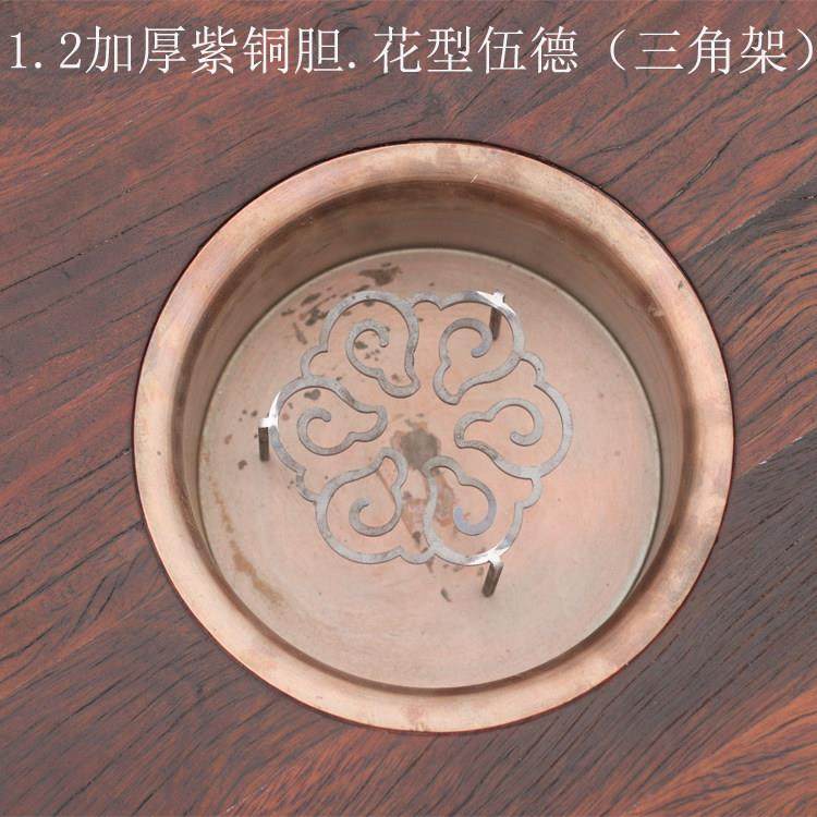 网红煮茶碳炉小圆桌炭炉茶桌围炉煮茶几家用小茶台实木阳台餐椅桌,淘宝优惠券,粉丝福利购,淘宝优惠卷