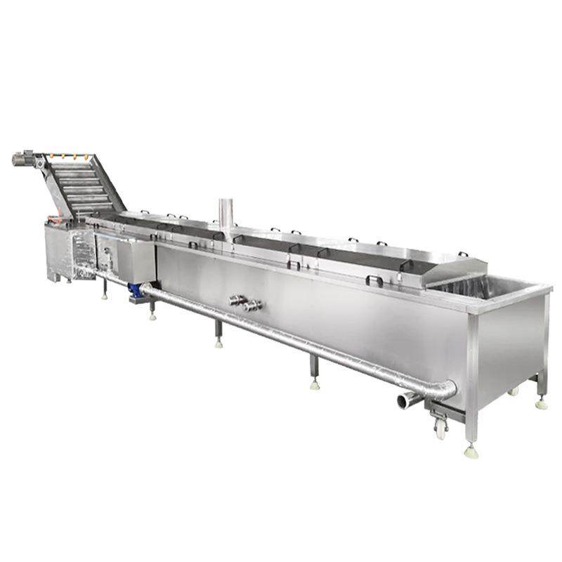 全自动蒸煮漂烫机上海青漂烫杀青冷却机预制菜加工生产流水线,淘宝优惠券,粉丝福利购,淘宝优惠卷