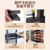 Hong Kong free shipping hole board shelf storage rack floor-standing multi-layer storage room balcony utility rack storage home delivery to your door