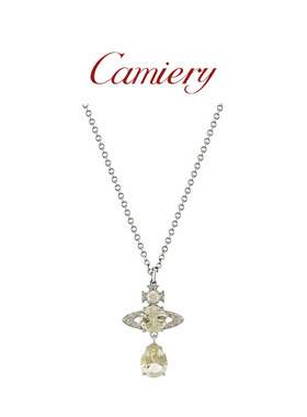 西太后人鱼泪项链女款高级感轻奢