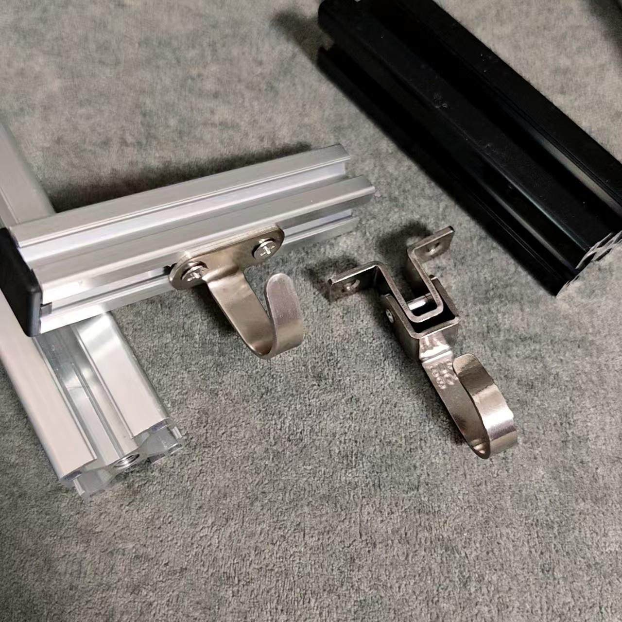 铝型材304不锈钢固定挂钩活动挂钩20/30/40铝型材配件 鱼缸架顶钩,淘宝优惠券,粉丝福利购,淘宝优惠卷