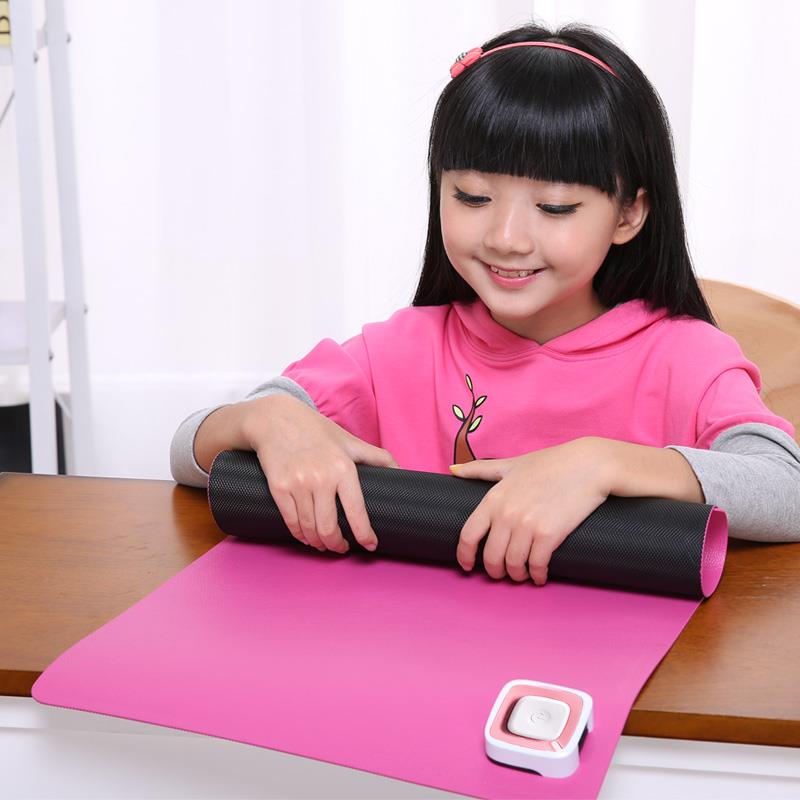 Winter office desktop hand warmer heated writing desk warmer pad electric student writing desk heated mouse pad for girls