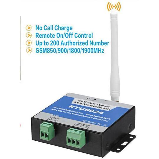 RTU5024 2G/4G手机远程wifi控制器 开门器电机控制器GSM门禁 直销