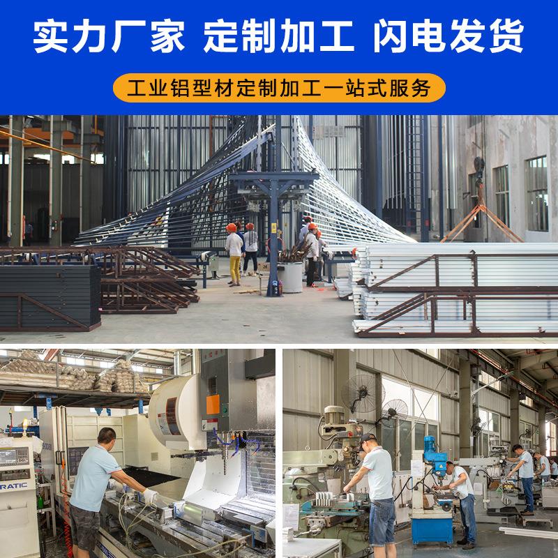 转向角件铝型材转向角码3030/4040/4545铝质任意角度连接件配件 - 图1