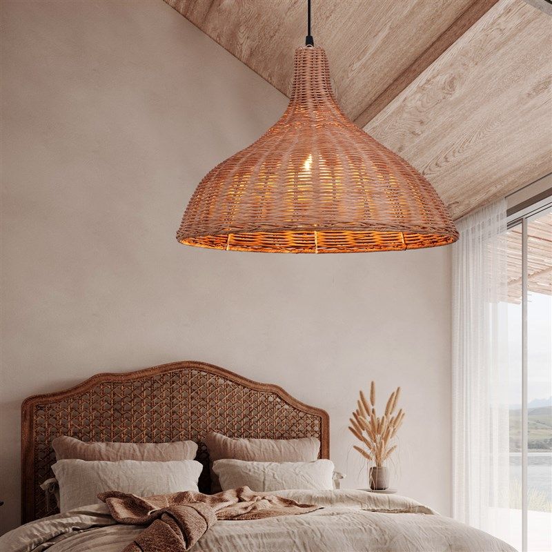 藤编吊灯餐厅东南亚民宿覆古藤艺饭店草帽灯罩火锅店竹艺竹编灯笼,淘宝优惠券,粉丝福利购,淘宝优惠卷