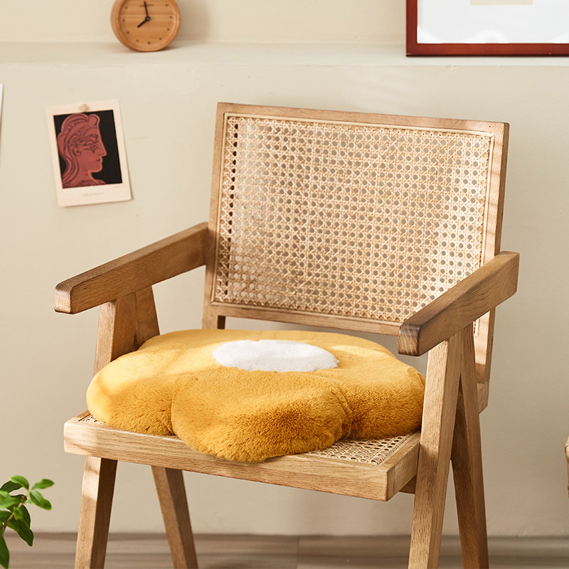 荷包蛋坐垫记忆棉坐垫子圆形花朵椅垫小荷包蛋飘窗软垫家用餐椅垫,淘宝优惠券,粉丝福利购,淘宝优惠卷