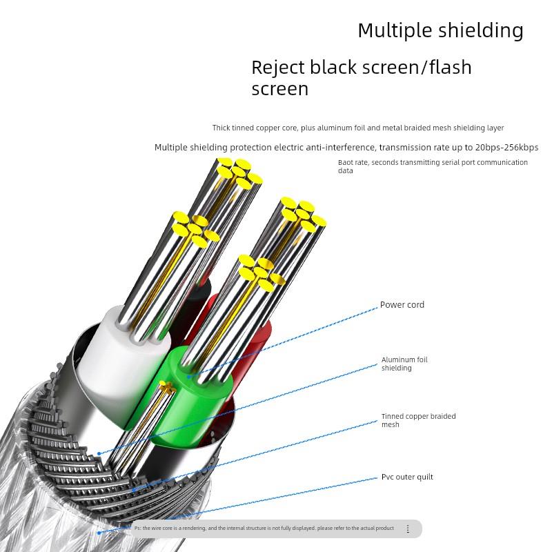 Ztek USB转串口线缆Rs232工业级Com口db9 pin公Pl2303芯片Ze394C - 图2