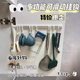 Kitchen slide rail hook cabinet door inside storage can be moved