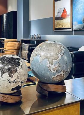 HomelyGlobe宏微地球书房客厅办公室摆件手工地球仪乔迁商务礼物