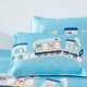Mengjie baby ice silk mat Class A children's straps machine-washed mat sheets and bed sheets