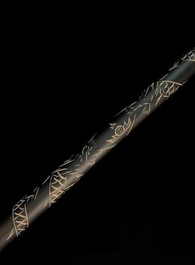 金箍棒孙悟空齐天大圣实木棒身手工雕刻摆件把玩龙泉工艺装饰品