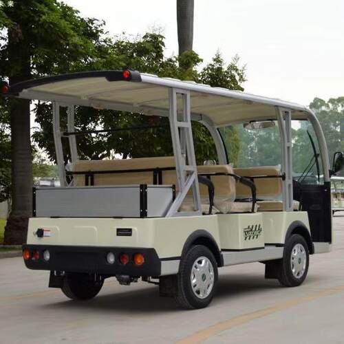 八人座电动观光车游览车LT-S8.C带小货箱bus小货箱载重100KG - 图1