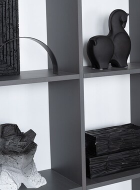 中式样板间客f厅摆件书房茶室摆设家具展厅高级感陶瓷创意软装饰