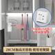 White stainless steel smart towel rod bathroom mirror cabinet wall-mounted storage defog removal 90 high movable layer board paper outlet