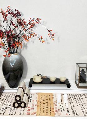 书法书画卷轴手卷名家碑拓古贴 中式样板房书房桌案陈列道具饰品