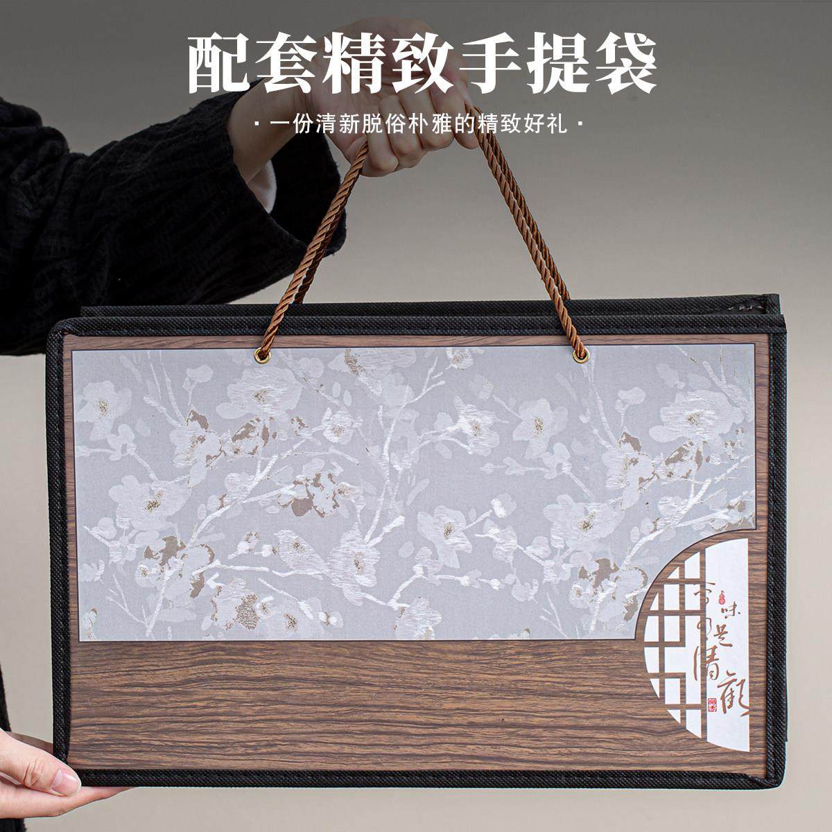 高档茶叶包装礼盒空盒子半斤陶瓷茶叶罐储存罐通用红茶绿茶礼品盒,淘宝优惠券,粉丝福利购,淘宝优惠卷