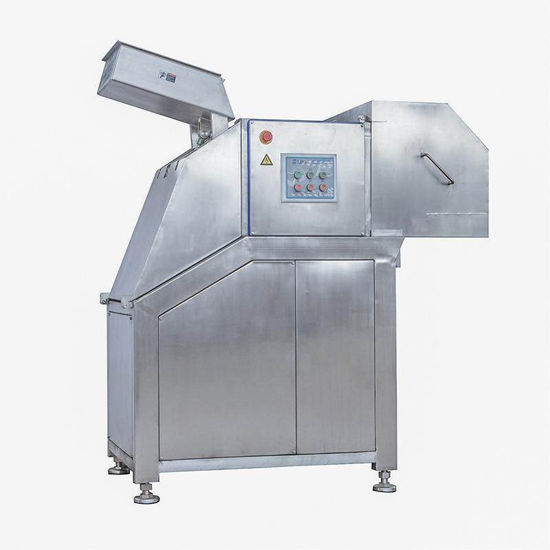 厂家直供商用全自动切块机304不锈钢冻肉切割机液压冻肉切块机 - 图1