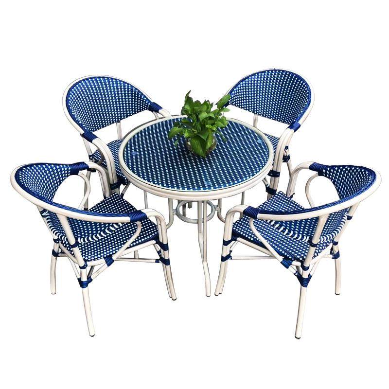 户外法式餐椅休闲复古藤椅高端靠背室外民宿咖啡厅网红彩色藤编椅,淘宝优惠券,粉丝福利购,淘宝优惠卷