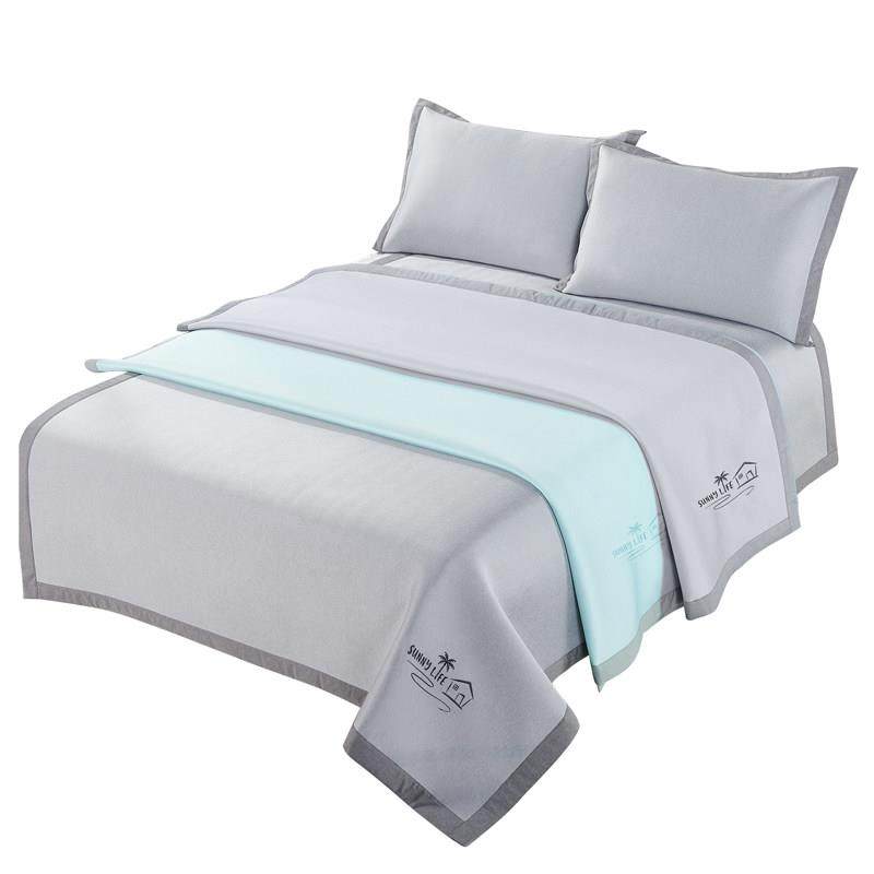 圣宝莱家纺抗菌冷感席三件套床上用品夏凉空调席子床席枕席套,淘宝优惠券,粉丝福利购,淘宝优惠卷
