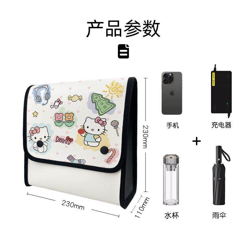 kitty电动车前置物兜挂包前挂物包骑行充电器防水收纳挂袋,淘宝优惠券,粉丝福利购,淘宝优惠卷