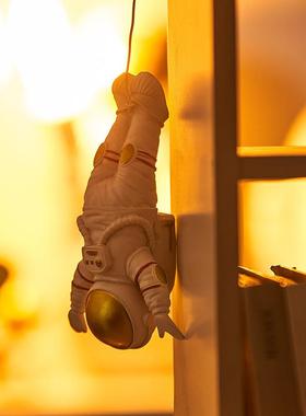 创意宇航员墙面装饰品摆件挂件卧室客厅背景墙上3D立体太空人挂饰