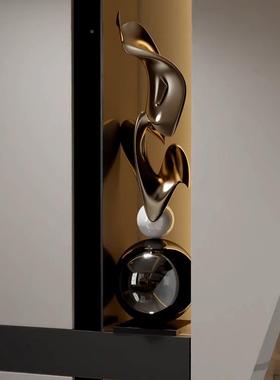 创意现奢代轻风酒店大地堂别墅走廊过道玄关落艺术PIH雕塑装摆饰