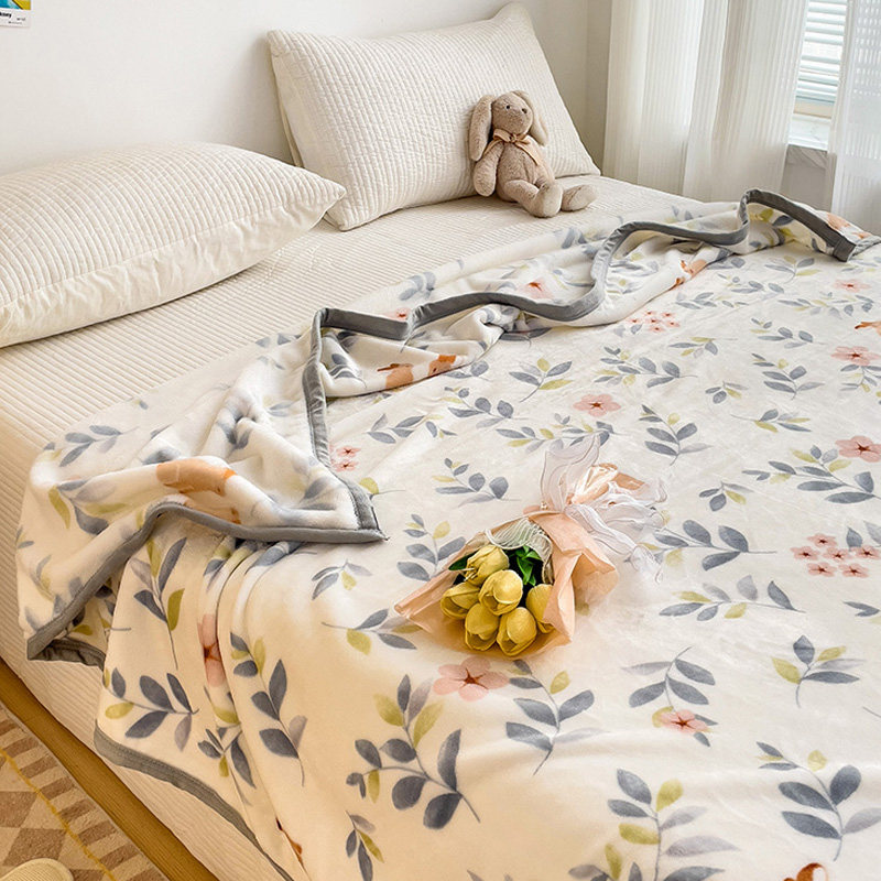 洁丽雅牛奶绒毛毯午睡办公u室空调毯盖毯珊瑚绒沙发毯子床上用夏,淘宝优惠券,粉丝福利购,淘宝优惠卷