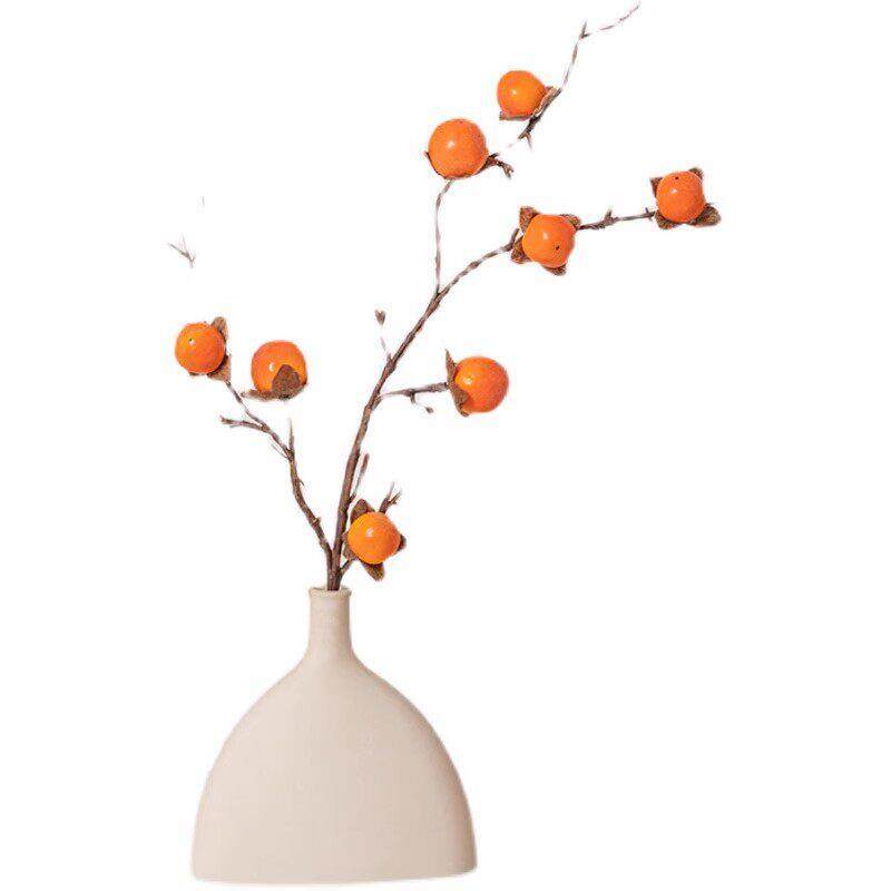 乔迁之喜柿事如意花瓶摆件客厅插花玄关餐桌创意家居彷真花装饰品,淘宝优惠券,粉丝福利购,淘宝优惠卷