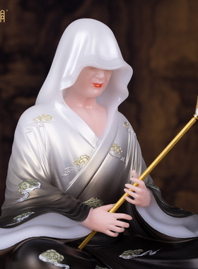汉白玉财神桌面摆件招财开业礼品