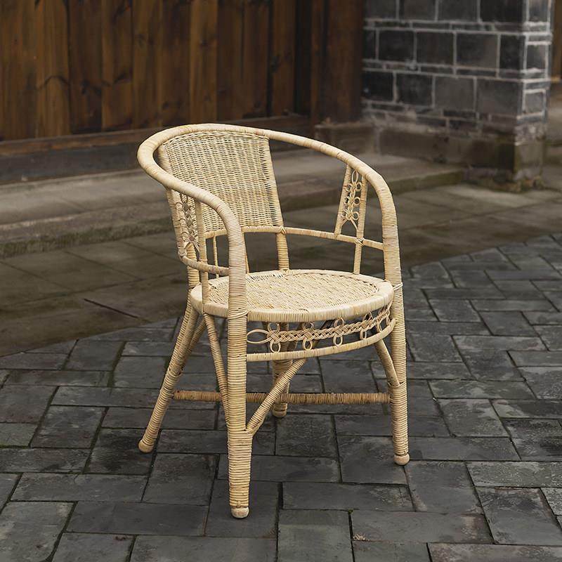 大人阳台家用老人椅夏季户外老式靠背腾椅三件套手工天然真藤椅子,淘宝优惠券,粉丝福利购,淘宝优惠卷
