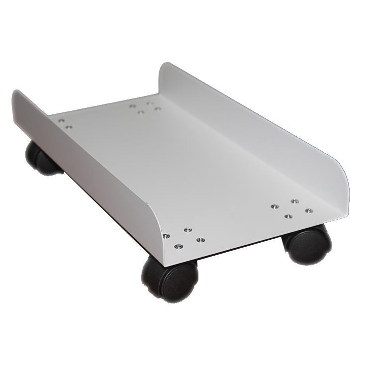 Direct selling iron main rack desktop computer holder mobile pulley chassis home office simple metal bracket storage rack