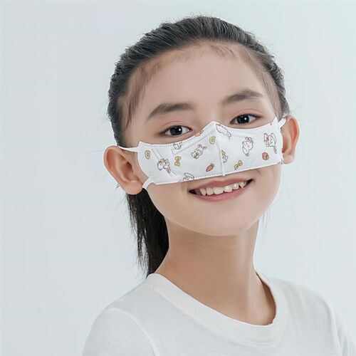 学生儿童小孩一次性防护鼻罩透气鼻子保暖花粉睡觉柳絮骑车用口罩 - 图1