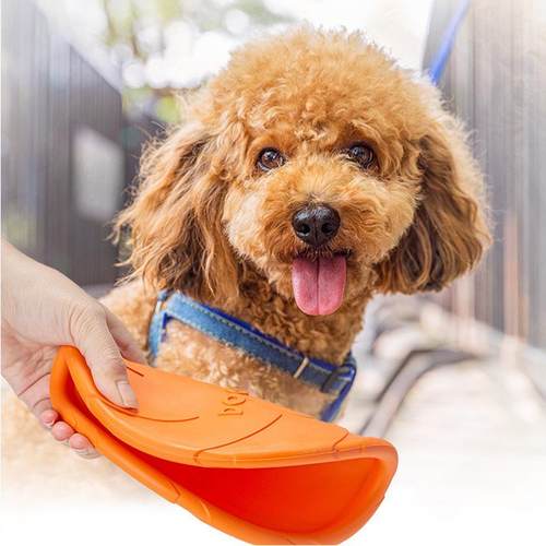 亚马逊爆款宠物狗飞盘户外抛掷训练耐咬磨牙玩具多功能奶香味玩具 - 图1