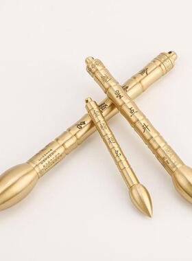 厂家铜文昌笔挂件钥匙扣吊坠办公室黄铜金榜题名文昌笔