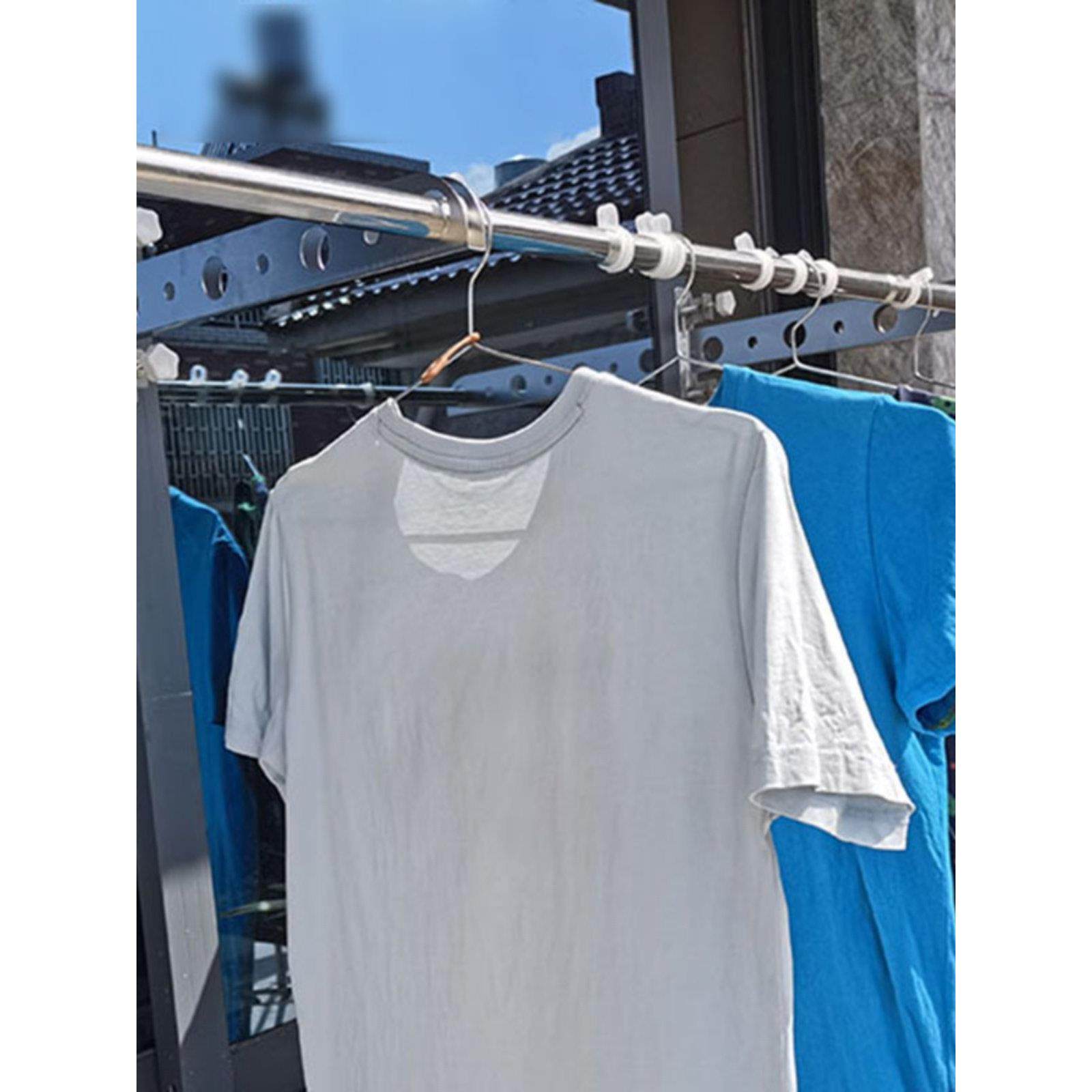 免打孔窗户晾晒架可折叠不锈钢小型晒衣架阳台防盗护栏支架晒被子,淘宝优惠券,粉丝福利购,淘宝优惠卷