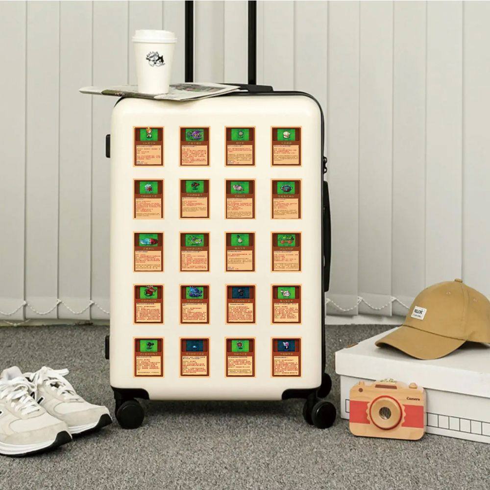 新款植物大战僵尸融合版图鉴贴纸爆款游戏周边diy笔记本装饰贴画,淘宝优惠券,粉丝福利购,淘宝优惠卷