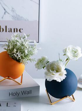 摆件轻奢高档红酒架现代简约客厅创意玄关网红电视酒柜家居装饰品