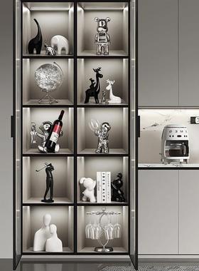 创意家居客厅电视柜子酒柜装饰品摆件轻奢高档餐边柜乔迁礼物陶瓷