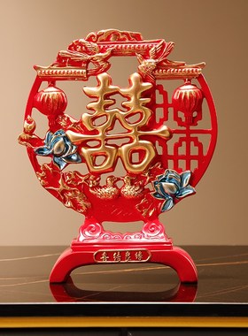 鹿摆件客厅玄关电视柜酒柜装饰品送闺蜜 婚房装饰新婚礼物送新人