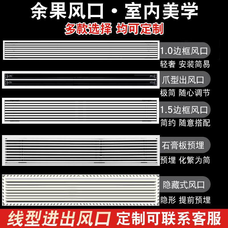 中央空调出风口格栅新风百叶通风回风检修口盖板装饰塑料检查口,淘宝优惠券,粉丝福利购,淘宝优惠卷