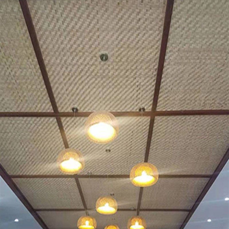 装修吊顶竹席子工地竹席装墙装饰材料农家乐民宿酒店田园床席定做,淘宝优惠券,粉丝福利购,淘宝优惠卷