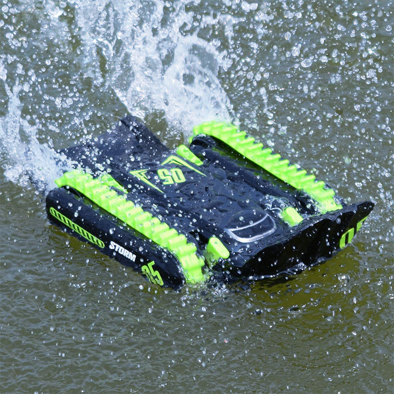 水陆两栖四驱越野变形车儿童电动遥控汽车防水履带雪地车男孩玩具,淘宝优惠券,粉丝福利购,淘宝优惠卷