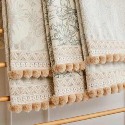 在蓬莱热带雨林沙发垫现代简约轻奢复古沙发罩通用盖布定制沙发套,淘宝优惠券,粉丝福利购,淘宝优惠卷