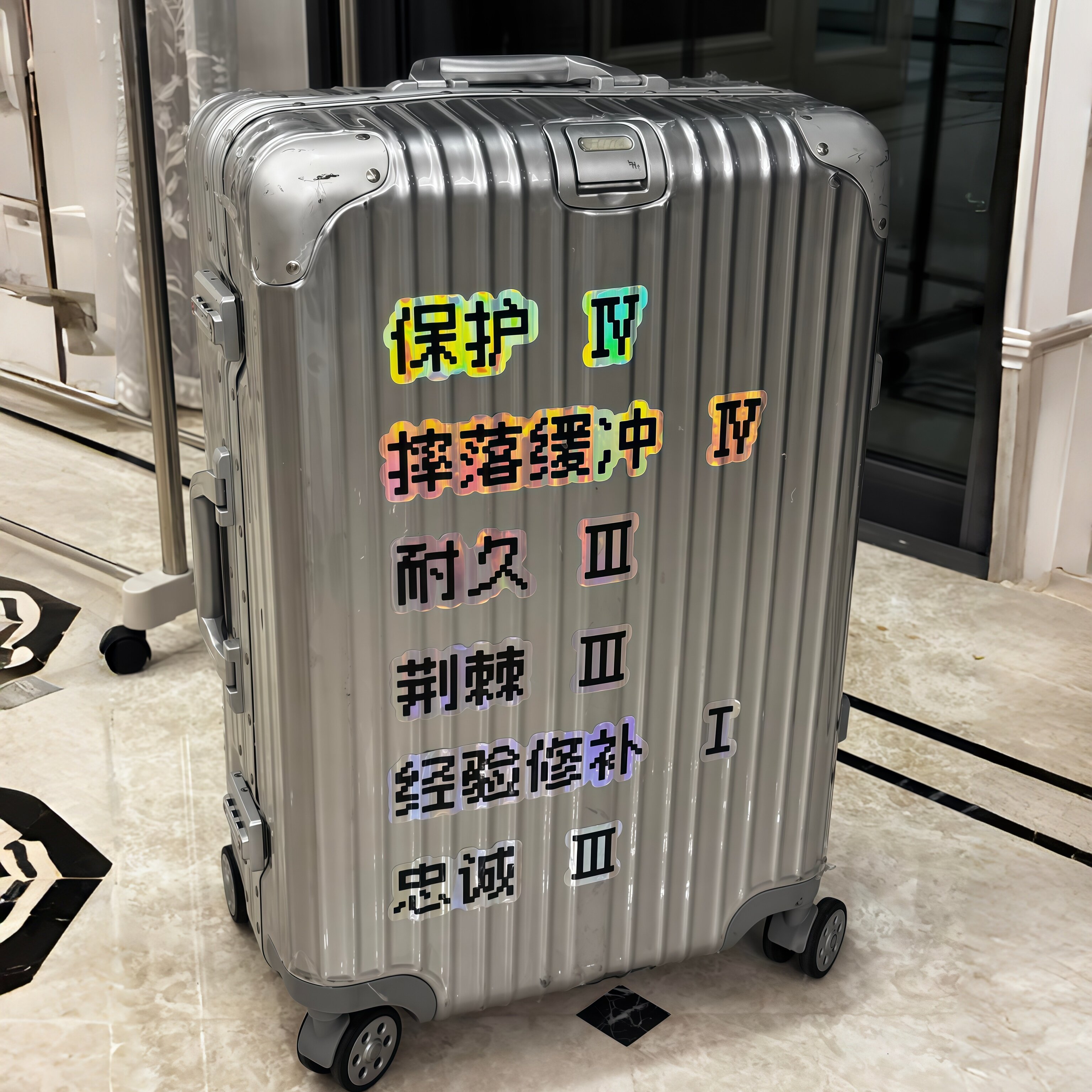Minecraft Enchantment Sticker Luggage Decorative Sticker